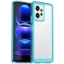 Mobigear Crystal Xiaomi Redmi Note 12 Hülle Hardcase Backcover - Transparent / Türkis