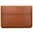 Mobigear Envelope Croco Laptop Sleeve 11 Zoll Laptop Hülle - Braun