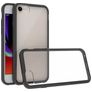 Mobigear Crystal iPhone 8 Hülle Hardcase Backcover - Schwarz / Transparent