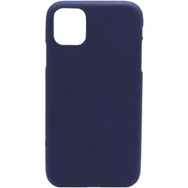 Mobigear Color iPhone 11 Hülle Flexibles TPU Backcover - Schwarz