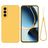 Mobigear Rubber Touch Samsung Galaxy A56 Silikon Hülle Backcover - Gelb