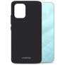 Mobilize Rubber Gelly OPPO A6x Hülle Flexibles TPU Backcover - Schwarz