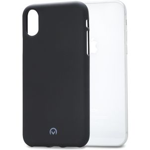 Mobilize Gelly iPhone XS Hülle Flexibles TPU Backcover - Schwarz