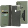 Mobiparts Classic Wallet Samsung Galaxy A21s Hülle Klapphülle Geldbörse - Stone Green