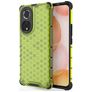 Mobigear Honeycomb HONOR 50 Hülle Hardcase Backcover Stoßfest - Grün