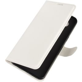 Mobigear Classic LG K51s Hülle Klapphülle Geldbörse - Weiß