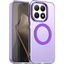 Mobigear Shockproof Xiaomi 15T MagSafe Hülle Hardcase Backcover - Lila