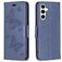 Mobigear Butterfly Samsung Galaxy S23 FE Hülle Klapphülle Geldbörse - Blau