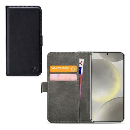 Mobilize Classic Gelly Wallet Samsung Galaxy S24 Plus Hülle Klapphülle Geldbörse - Schwarz