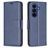 Mobigear Excellent Samsung Galaxy A27 Hülle Klapphülle Geldbörse - Blau