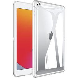 Mobigear Crystal iPad 7 (2019) Hardcase Hülle Backcover - Transparent / Weiß
