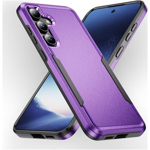 Mobigear Heavy Armor Samsung Galaxy S24 Hülle Hardcase Backcover Stoßfest - Lila