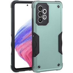 Mobigear Non-slip Armor Samsung Galaxy A53 Hülle Hardcase Backcover Stoßfest - Türkis