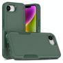 Mobigear Heavy Armor iPhone 16e Hülle Hardcase Backcover Stoßfest - Grün
