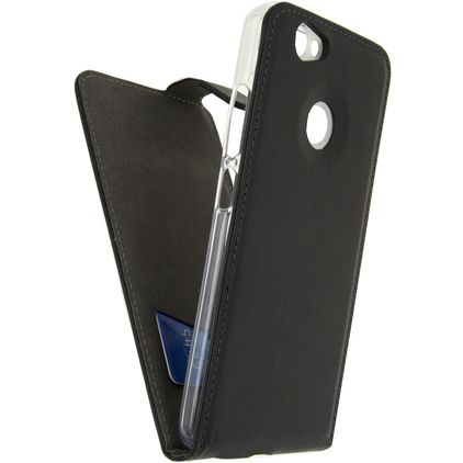 Mobilize Classic Gelly Huawei Nova Hülle Flipcase - Schwarz