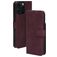 Mobiparts Classic Wallet MagSafe iPhone 16 Pro Max MagSafe Hülle Klapphülle Geldbörse - Velvet Red