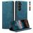 CaseMe 013 Samsung Galaxy S26 Plus Klapphülle Portemonnaie - Blau