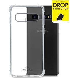 My Style Protective Flex Durchsichtig Samsung Galaxy S10 Hülle Flexibles TPU Backcover Stoßfest - Transparent