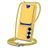 Mobigear Lanyard Card Samsung Galaxy S26 Silikon Handykette mit Kartenfach - Gelb