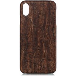 Mobigear Nature iPhone XS Max Hülle Flexibles TPU Backcover - Ebony