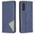 Mobigear Rhombus Slim Samsung Galaxy A24 Hülle Klapphülle - Blau