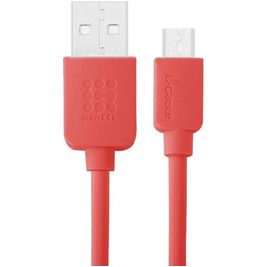 Haweel USB-A auf Micro USB Kabel 1 Meter - Rot Haweel USB-A auf Micro USB Kabel 1 Meter - Rot