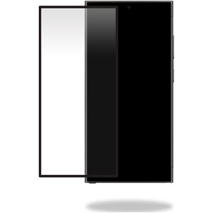 Mobilize Samsung Galaxy S24 Ultra Panzerglas Gehärtetes Glas Displayschutz Privacy - Hüllenfreundlich - Schwarz
