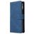 Mobigear Zipper Samsung Galaxy S10 Lite Hülle Klapphülle Geldbörse - Blau