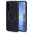 Mobiparts Slim Line Samsung Galaxy A36 MagSafe Hülle Hardcase Backcover - Onyx Black