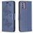 Mobigear Butterfly Nokia G42 Hülle Klapphülle Geldbörse - Dunkelblau