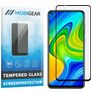 Mobigear Premium Xiaomi Redmi Note 9 Panzerglas Gehärtetes Glas Displayschutz - Hüllenfreundlich - Schwarz