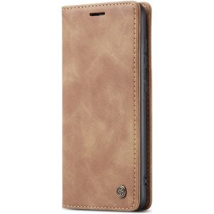 Caseme 013 Samsung Galaxy A51 Hülle Klapphülle Geldbörse - Braun