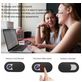 Mobigear Square Webcam Abdeckung Privatsphäre Schieberegler - Schwarz - 3er Pack