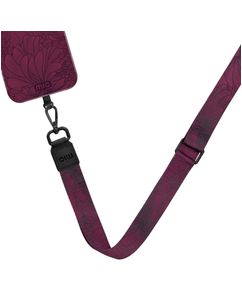 MIO Lanyard Verstellbare Universal-Handykette - Berry Blooms