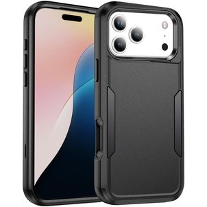 Mobigear Ultra Tough iPhone 17 Pro Max Hardcase Backcover Shockproof - Schwarz