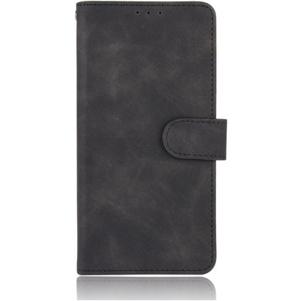Mobigear Retro Google Pixel 4a Hülle Klapphülle Geldbörse - Schwarz