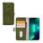 Mobilize Elite Gelly iPhone 13 Pro Max Hülle Klapphülle Geldbörse - Grün
