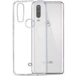 Mobilize Gelly Durchsichtig Motorola One Action Hülle Flexibles TPU Backcover - Transparent