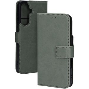 Mobiparts Classic Wallet Samsung Galaxy A37 MagSafe Hülle Klapphülle - Stone Green