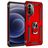 Mobigear Armor Ring Motorola Moto G82 Hülle Hardcase Backcover Stoßfest mit Ringhalter - Rot