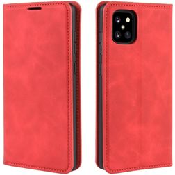 Mobigear Retro Slim Samsung Galaxy Note 10 Lite Hülle Klapphülle Geldbörse - Rot