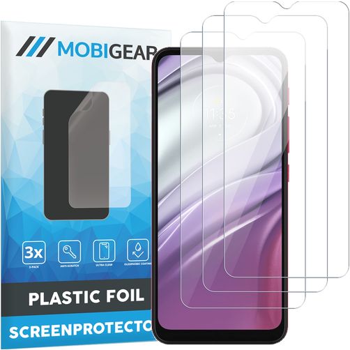 Mobigear Motorola Moto G20 Displayschutz Schutzfolie - Hüllenfreundlich (3er Pack)
