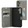 Mobiparts Classic Wallet Samsung Galaxy A34 Hülle Klapphülle Geldbörse - Granite Grey