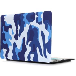 Mobigear Design MacBook Air 13 Zoll (2010-2019) Hardcase Hülle MacBook Case - Sea Camauflage - Model A1369 / A1466