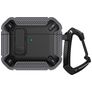 Mobigear Armor Clip Apple AirPods 4 Hardcase Hülle - Schwarz