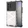 Mobigear Honeycomb Vivo X80 Pro Hardcase Backcover Shockproof - Weiß