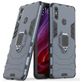 Mobigear Armor Ring Xiaomi Mi Max 3 Hülle Hardcase Backcover Stoßfest mit Ringhalter - Marineblau