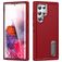 Mobigear Rugged Stand Samsung Galaxy S23 Ultra Hülle Hardcase Backcover Stoßfest mit Ständer - Rot