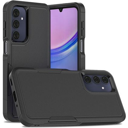 Mobigear Heavy Armor Samsung Galaxy A16 Hardcase Backcover Shockproof - Schwarz