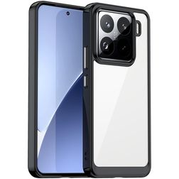 Mobigear Crystal Xiaomi 15 Pro Hardcase Backcover - Schwarz